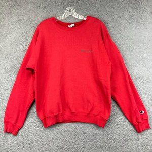 Champion Crewneck Sweatshirt Men’s Size M Red